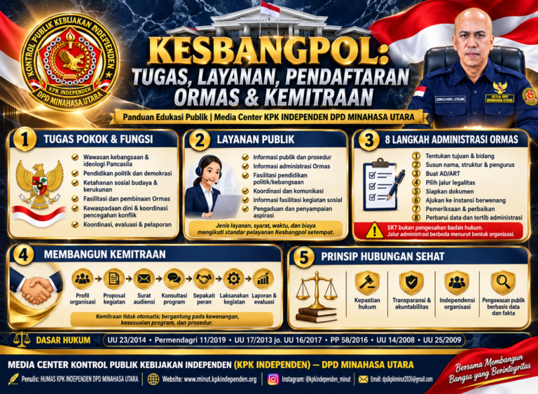 Panduan Kesbangpol Ormas Indonesia