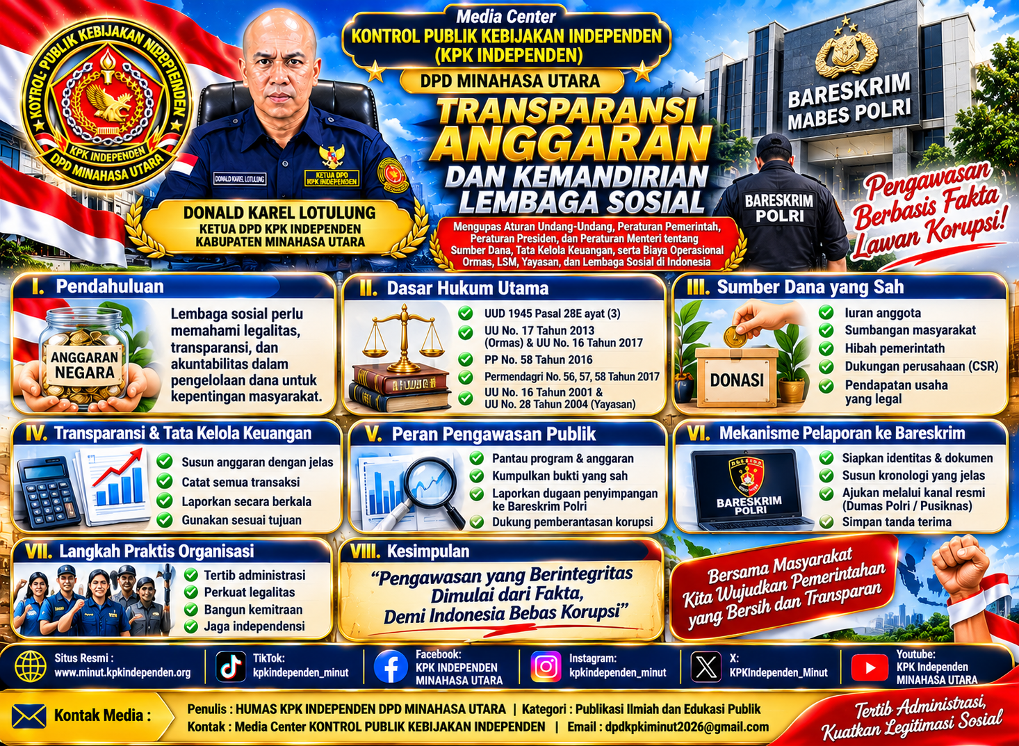 Transparency and Anti-Corruption Infographic