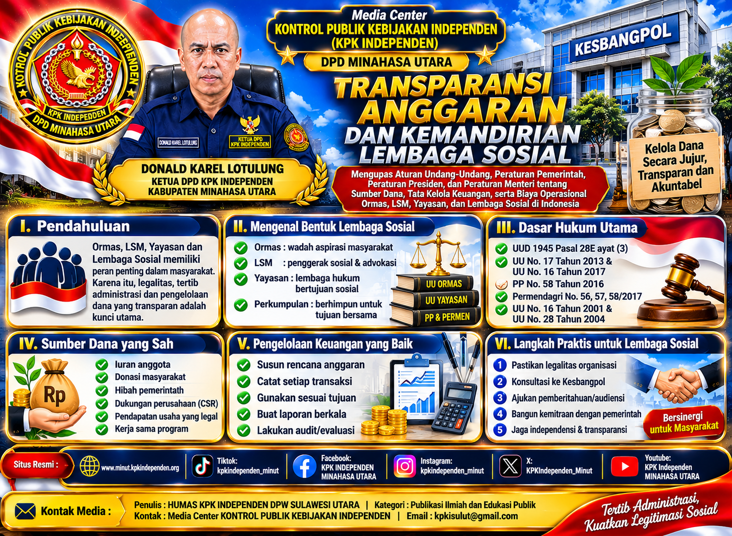 Transparency and Independent Social Institutions